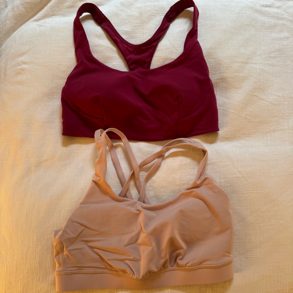 Lululemon Energy and Wunder Under Train Bra